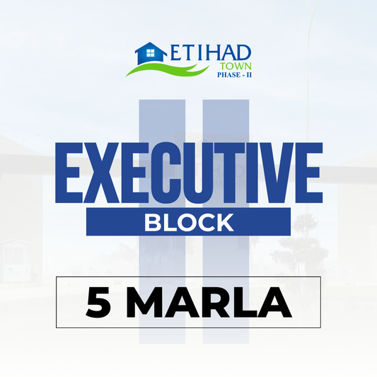 5 Marla Residential Plot Executive Block ETIHAD Town Phase 2